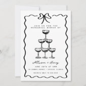 ドードルシャンパンタワーボウリハーサルディナー 招待状 (正面)