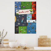 ドードルジャンプのポスター ポスター (キッチン)