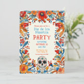 💀ドードルスタイルディアデムエルトスパーティの招待状 招待状 (スタンド正面)