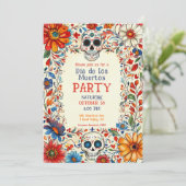 💀ドードルスタイルディアデムエルトスパーティの招待状 招待状 (スタンド正面)