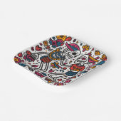 💀ドードルスタイルディアデムエルトス ペーパープレート (傾斜あり)