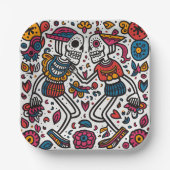 💀ドードルスタイルディアデムエルトス ペーパープレート (正面)