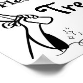 ドードルスタイル手引き卒業ギフトとカード ポスター (角)