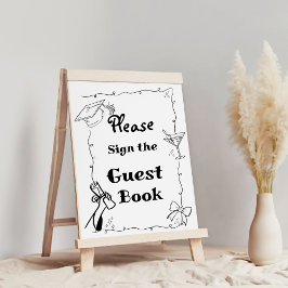 ドードルスタイル手描き卒業ベストブック ポスター