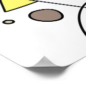 ドードルスタイル、宇宙テーマイラストレーション。 ポスター (角)