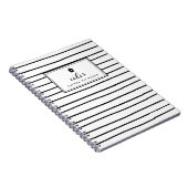 ドードルストライプズカスタムベーキングレシピ手帳 ノートブック (右側)