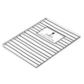 ドードルストライプズカスタムベーキングレシピ手帳 ノートブック (左側)