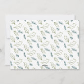 ドードルズカラフルメリークリスマスフォトブラック シーズンカード (裏面)