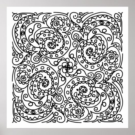 ドードルズカラーマイビューティフル ポスター (正面)