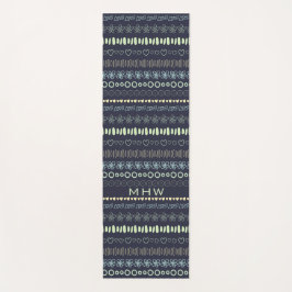 ドードルズパターカスタムンモノグラムヨガマット ヨガマット