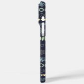 ドードルズパターン電話ケース Case-Mate iPhoneケース (裏面 / 左)