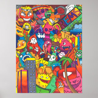 ドードルズポスター ポスター