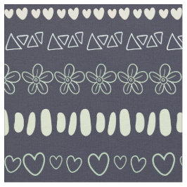 ドードルズ模様織物 ファブリック