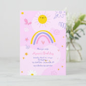 ドードルズ誕生日パーティー 招待状 (スタンド正面)