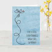 ドードルデイジーとラディバグユー カード (黄色い花)