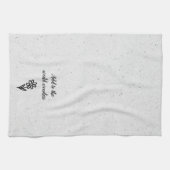 ドードルデイジーと引用文オンテラッツォ キッチンタオル (横)