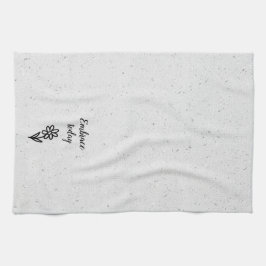 ドードルデイジーと引用文オンテラッツォ キッチンタオル