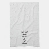 ドードルデイジーと引用文オンテラッツォ キッチンタオル (縦)