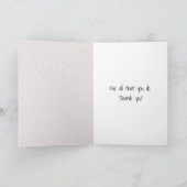 ドードルデイジーとLadybug カード (内部)