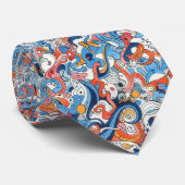 ドードルデザイン ネクタイ (ロール)