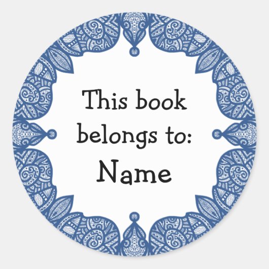 ドードルデザイン ラウンドシール (正面)