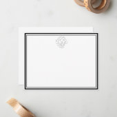 ドードルドッグノートカード ノートカード (正面/裏面インサイチュ)