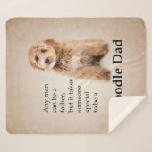 ドードルドッグパパ シェルパブランケット (正面(横))