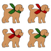 ドードルドッグパピークリスマスホリデー コーヒーマグカップ