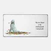 ドードルドッグ葉インズデスクマット デスクマット (正面)