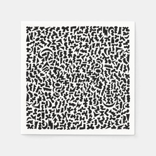 ドードルナプキンス スタンダードカクテルナプキン (正面)