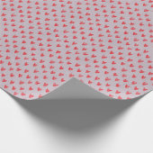 ドードルハートギフトラップ – バレンタインに最適 ラッピングペーパー (角)