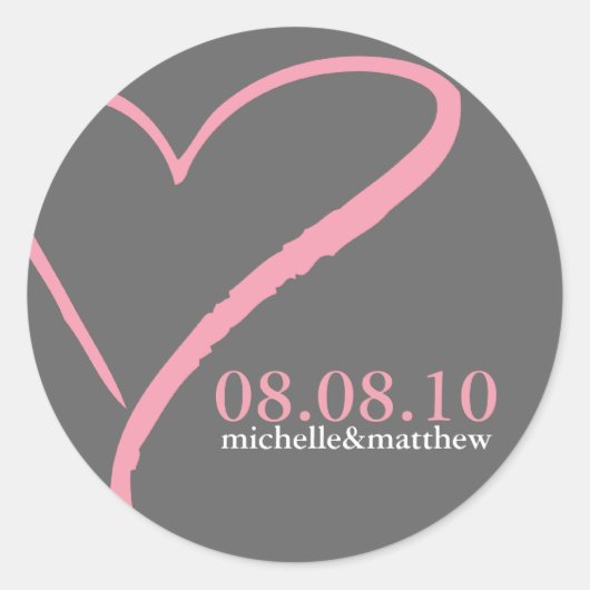 ドードルハートシール ラウンドシール (正面)