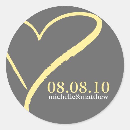 ドードルハートシール ラウンドシール (正面)