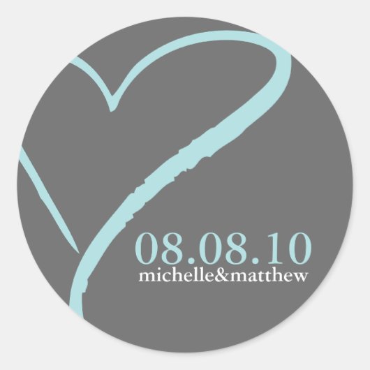 ドードルハートシール ラウンドシール (正面)