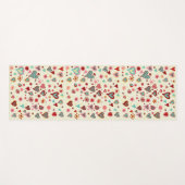 ドードルハートパターン ヨガマット (正面(横))