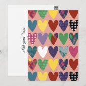 ドードルハート調和抽象芸術 シーズンカード (正面/裏面)