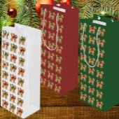 ドードルパピードグクリスマスホリデー ミディアムペーパーバッグ