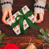 ドードルパーソナライズされたドッグクリスマスホリデー ベビーボディスーツ