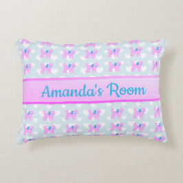 ドードルパーソナライズされたベビーチャイルド アクセントクッション