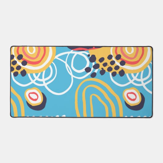 ドードルファンキースオンアクア デスクマット (正面)