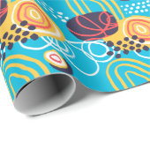 ドードルファンキースオンアクア ラッピングペーパー (ロールコーナー)