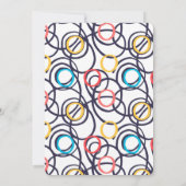 ドードルファンキーズ40歳の誕生日パーティー 招待状 (裏面)