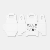 ドードルファンキー卒業パーティーホワイト フェイバーボックス (折り畳みなし)