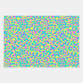 ドードルフィエスタ ラッピングペーパーシート (正面)