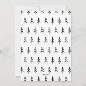 ドードルフォトフレームクリスマス シーズンカード (裏面)