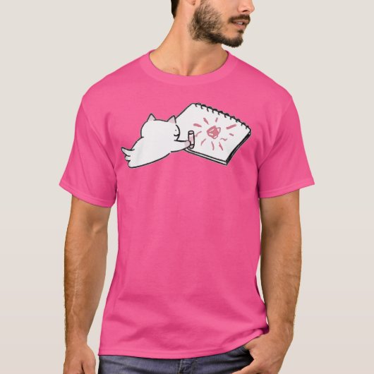 ドードルフシギネコのキュウちゃん Tシャツ (正面)