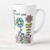 ドードルフラワーラテマグ カフェラテマグ (右)