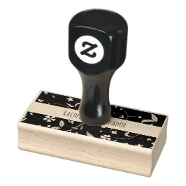 ドードルフラワー無地の-カスタムゴムスタンプ ラバースタンプ