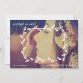 ドードルフレーム妊娠告知カード (正面)