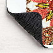 ドードルフローラアートプリント マウスパッド (コーナー)